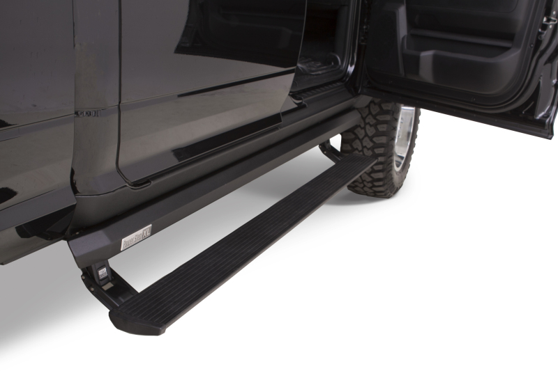 Ram 3500 Running Boards - AMP Research - PowerStep XL Electric Running Board, Offers 3 Inch Additional Drop, Includes OEM Style Illumination - Black - `19-`24 Ram 3500 Running Boards - AMP Research - PowerStep XL Electric Running Board, Offers 3 Inch Additional Drop, Includes OEM Style Illumination - Black - `19-`24